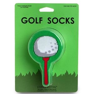 NIP Golf 3D Socks By Living Royal
